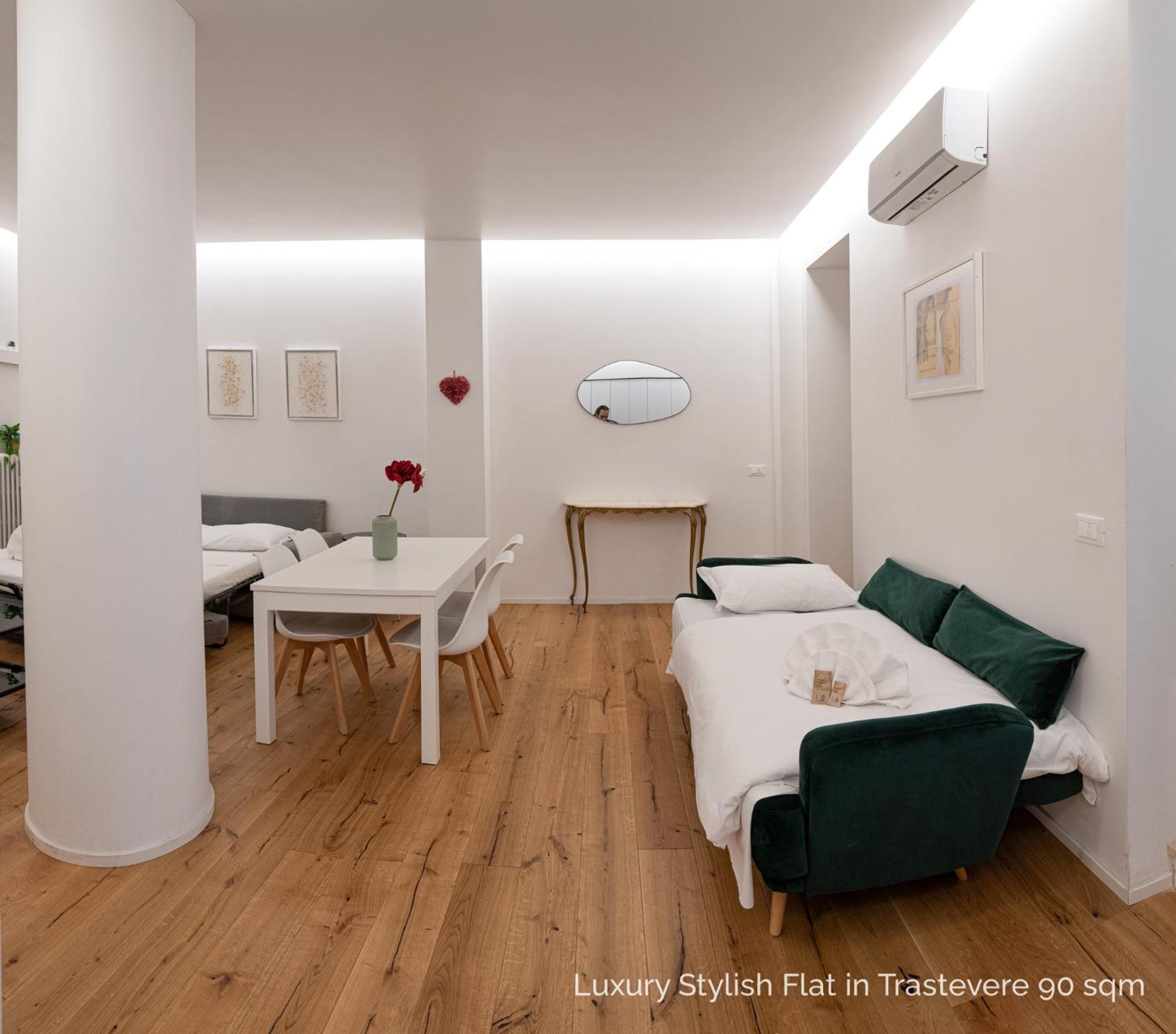 La Dolce Vita - Luxury Stylish Flats In Trastevere 70-90Sqm Rom Exterior foto