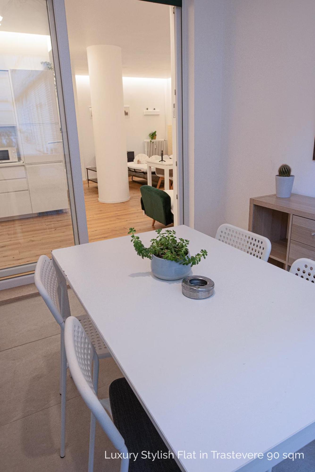 La Dolce Vita - Luxury Stylish Flats In Trastevere 70-90Sqm Rom Exterior foto