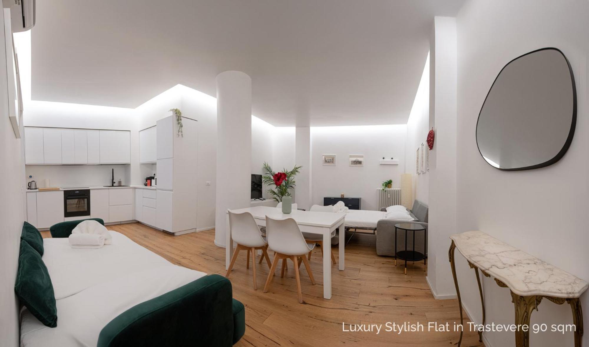 La Dolce Vita - Luxury Stylish Flats In Trastevere 70-90Sqm Rom Exterior foto