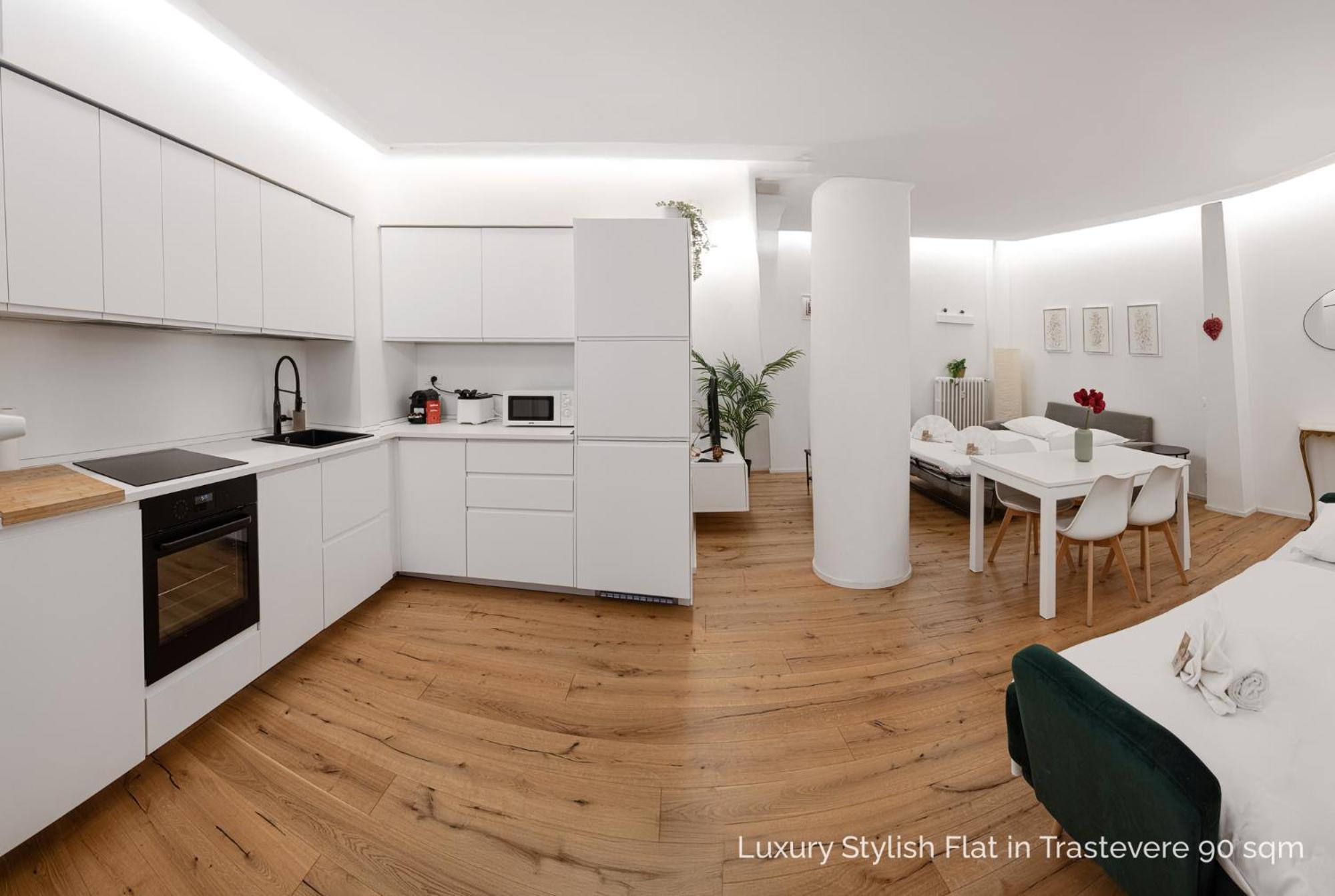La Dolce Vita - Luxury Stylish Flats In Trastevere 70-90Sqm Rom Exterior foto