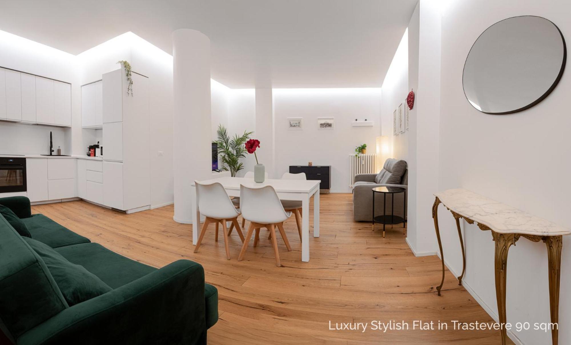 La Dolce Vita - Luxury Stylish Flats In Trastevere 70-90Sqm Rom Exterior foto