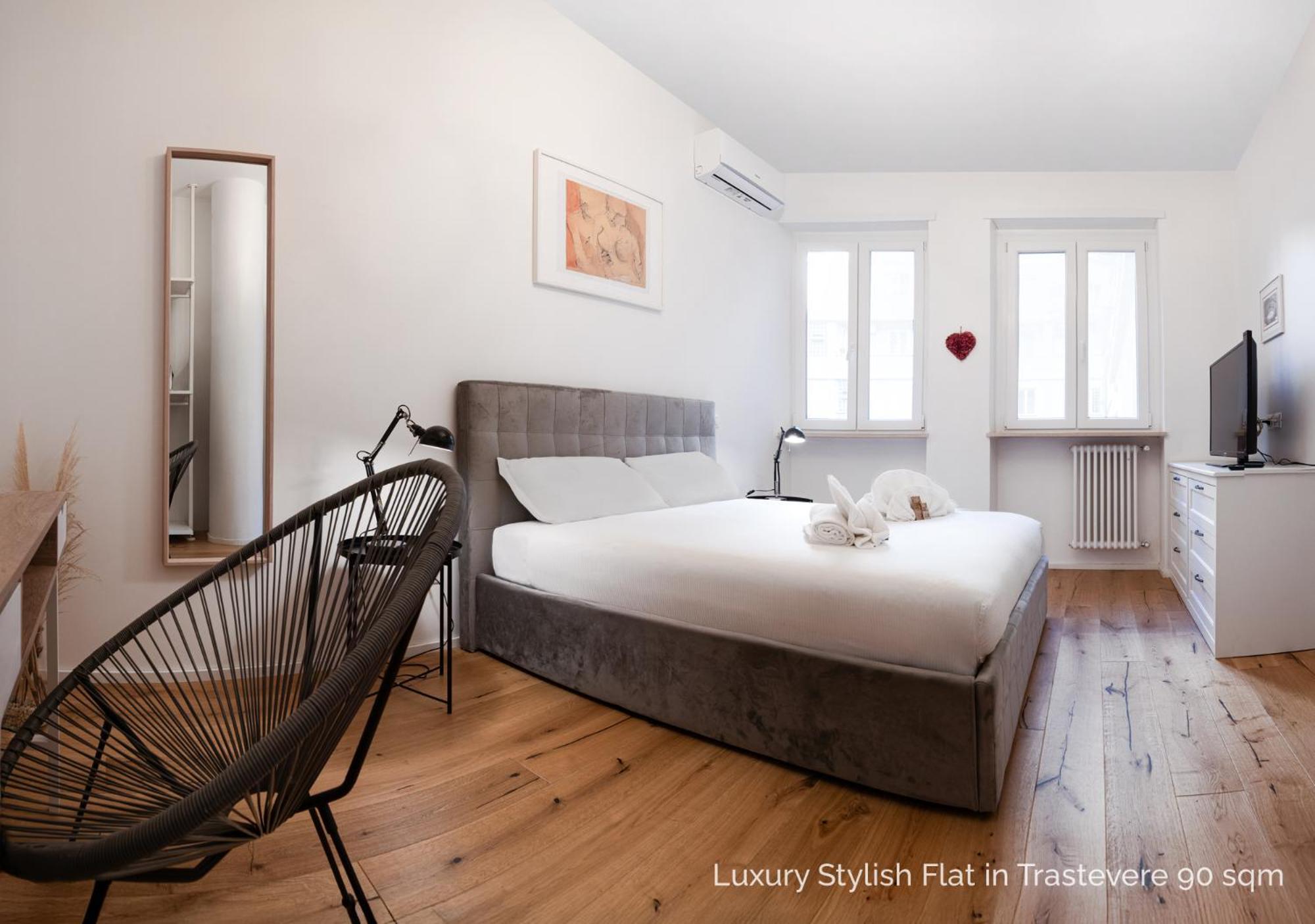 La Dolce Vita - Luxury Stylish Flats In Trastevere 70-90Sqm Rom Exterior foto