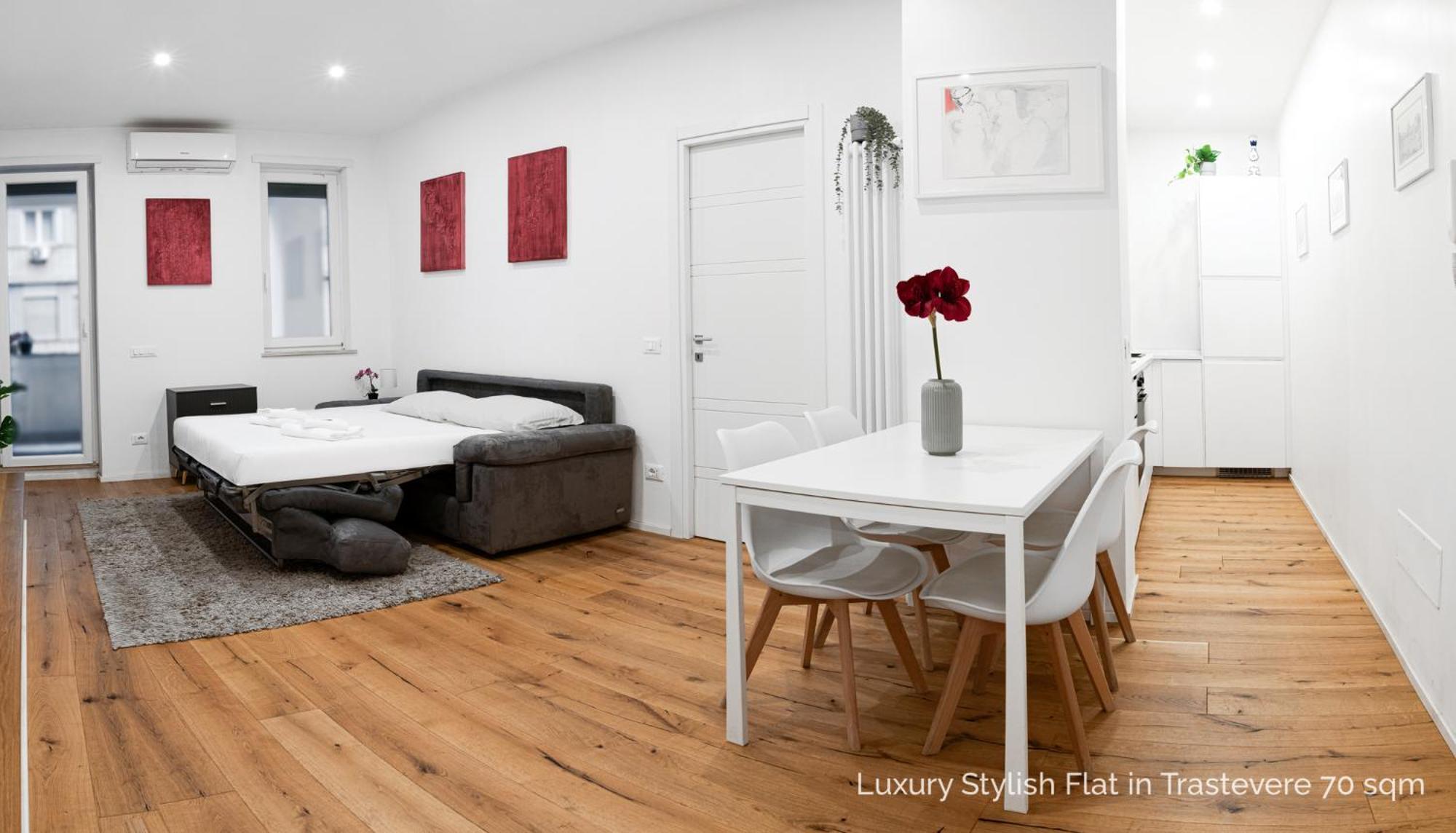 La Dolce Vita - Luxury Stylish Flats In Trastevere 70-90Sqm Rom Exterior foto