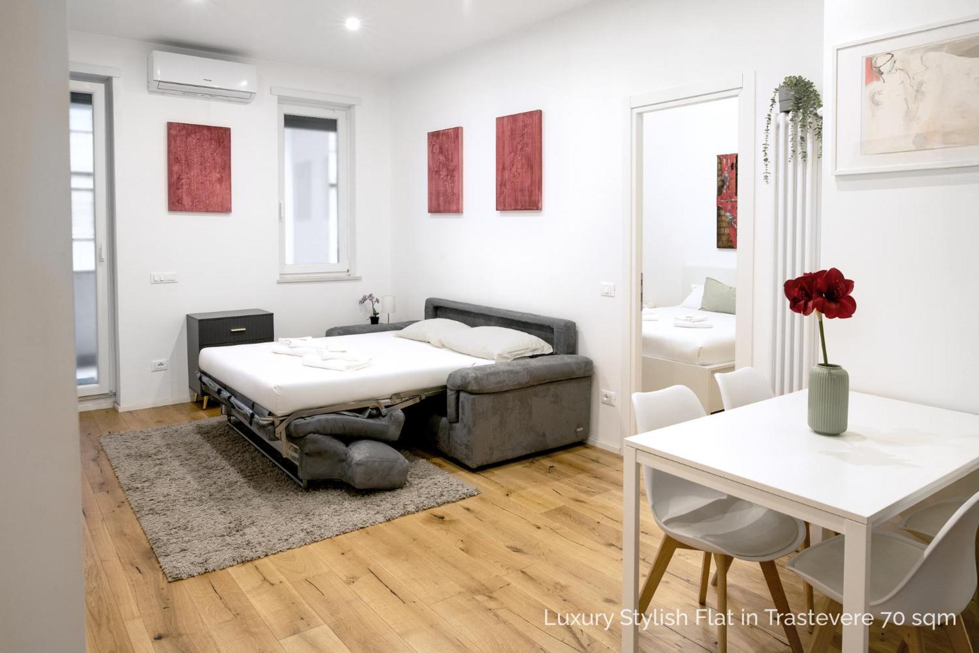 La Dolce Vita - Luxury Stylish Flats In Trastevere 70-90Sqm Rom Exterior foto