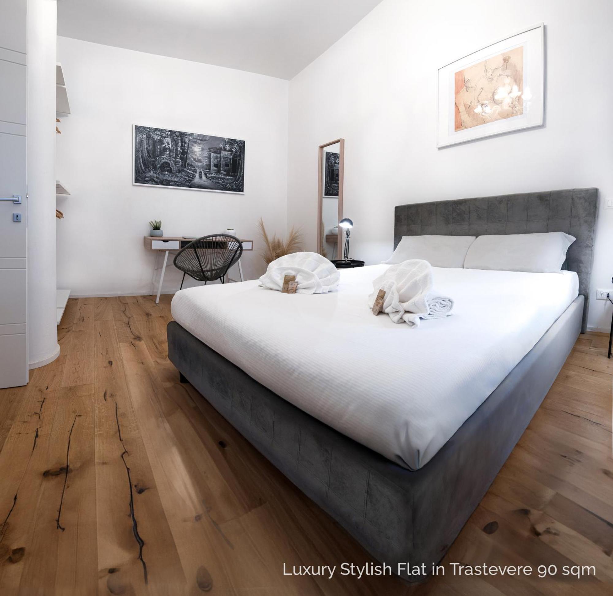 La Dolce Vita - Luxury Stylish Flats In Trastevere 70-90Sqm Rom Exterior foto