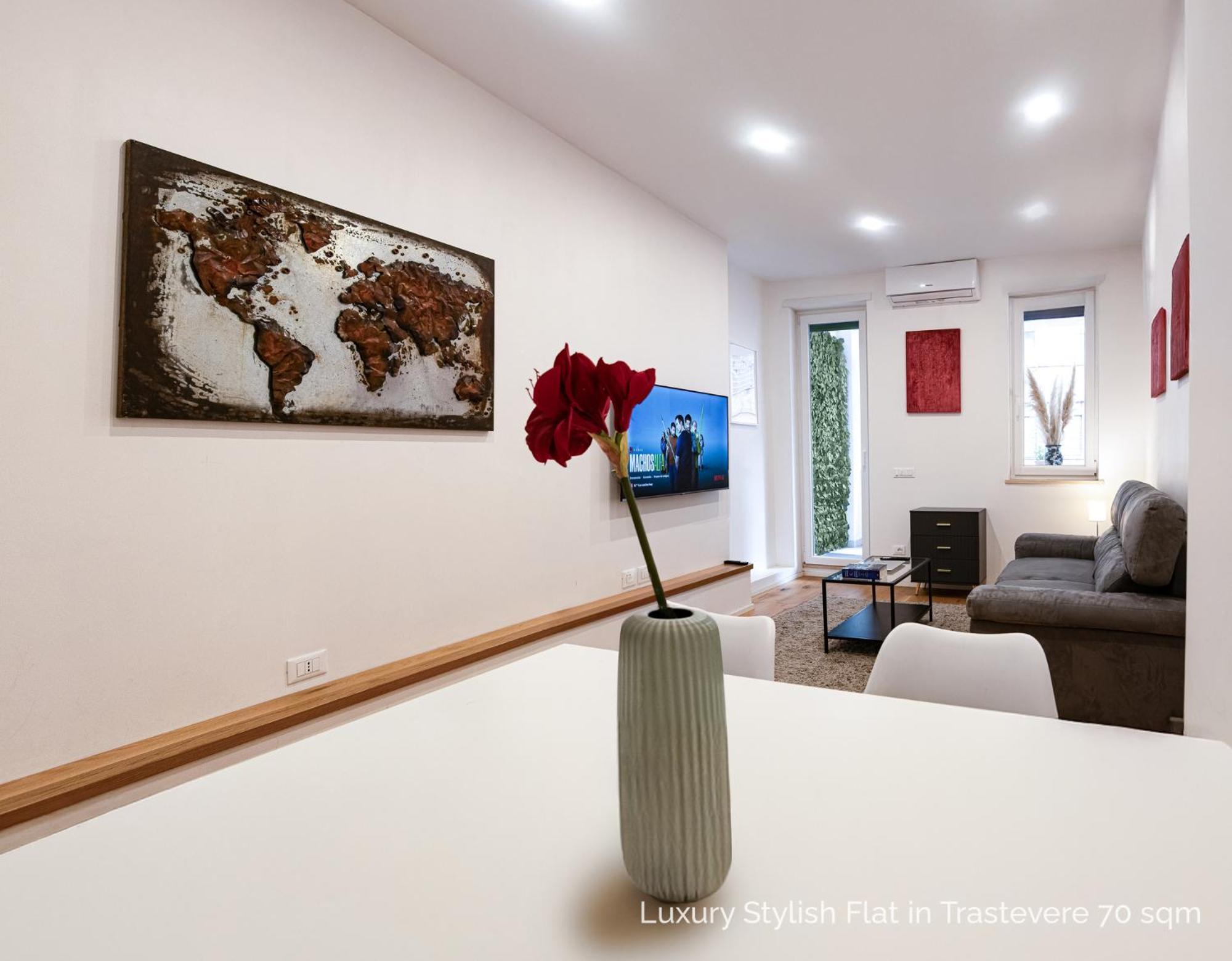 La Dolce Vita - Luxury Stylish Flats In Trastevere 70-90Sqm Rom Exterior foto