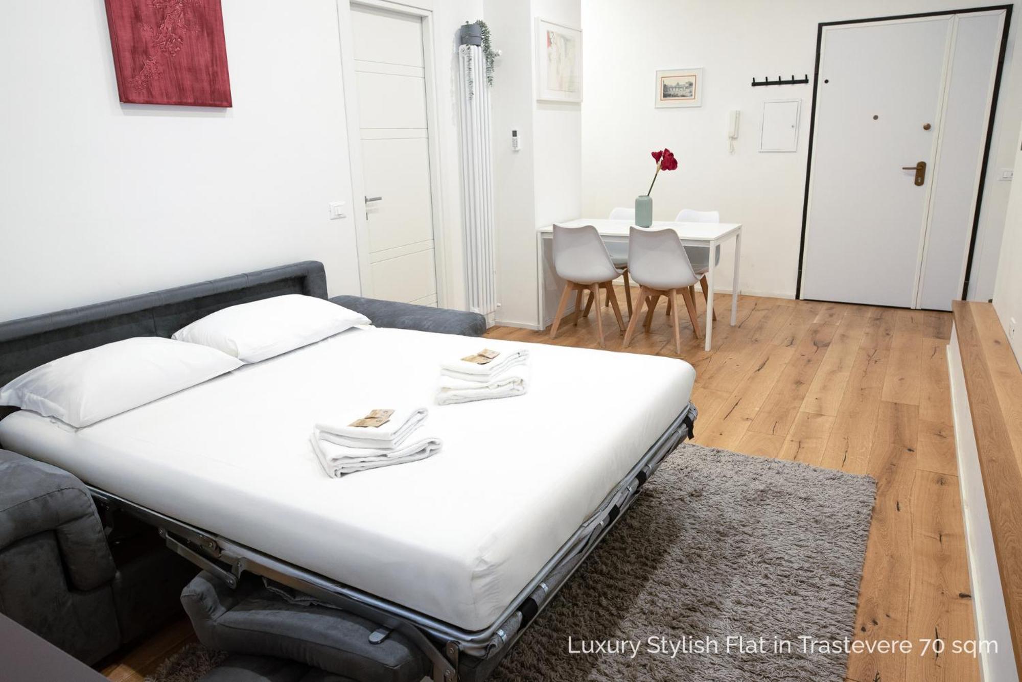La Dolce Vita - Luxury Stylish Flats In Trastevere 70-90Sqm Rom Exterior foto