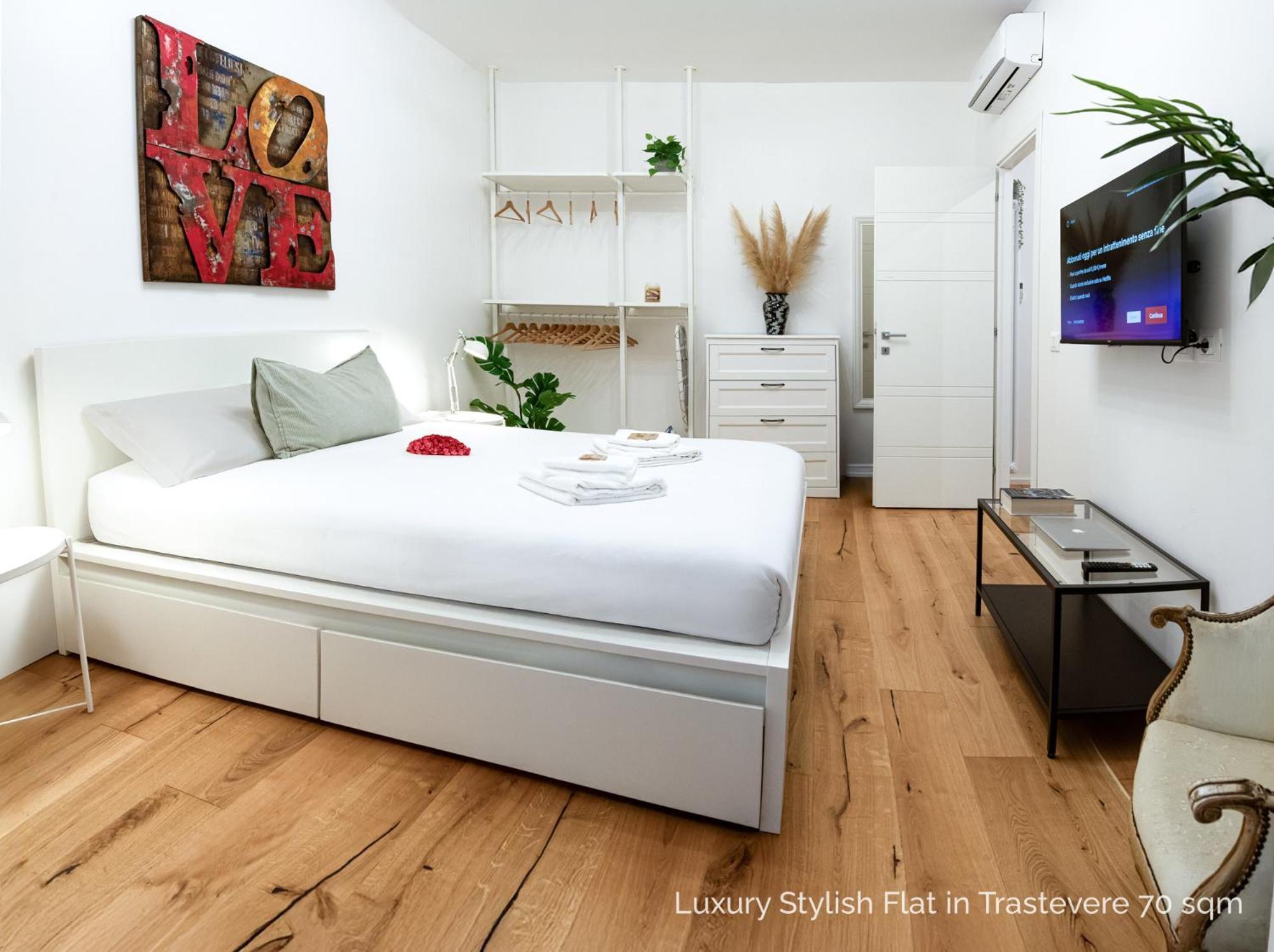 La Dolce Vita - Luxury Stylish Flats In Trastevere 70-90Sqm Rom Exterior foto