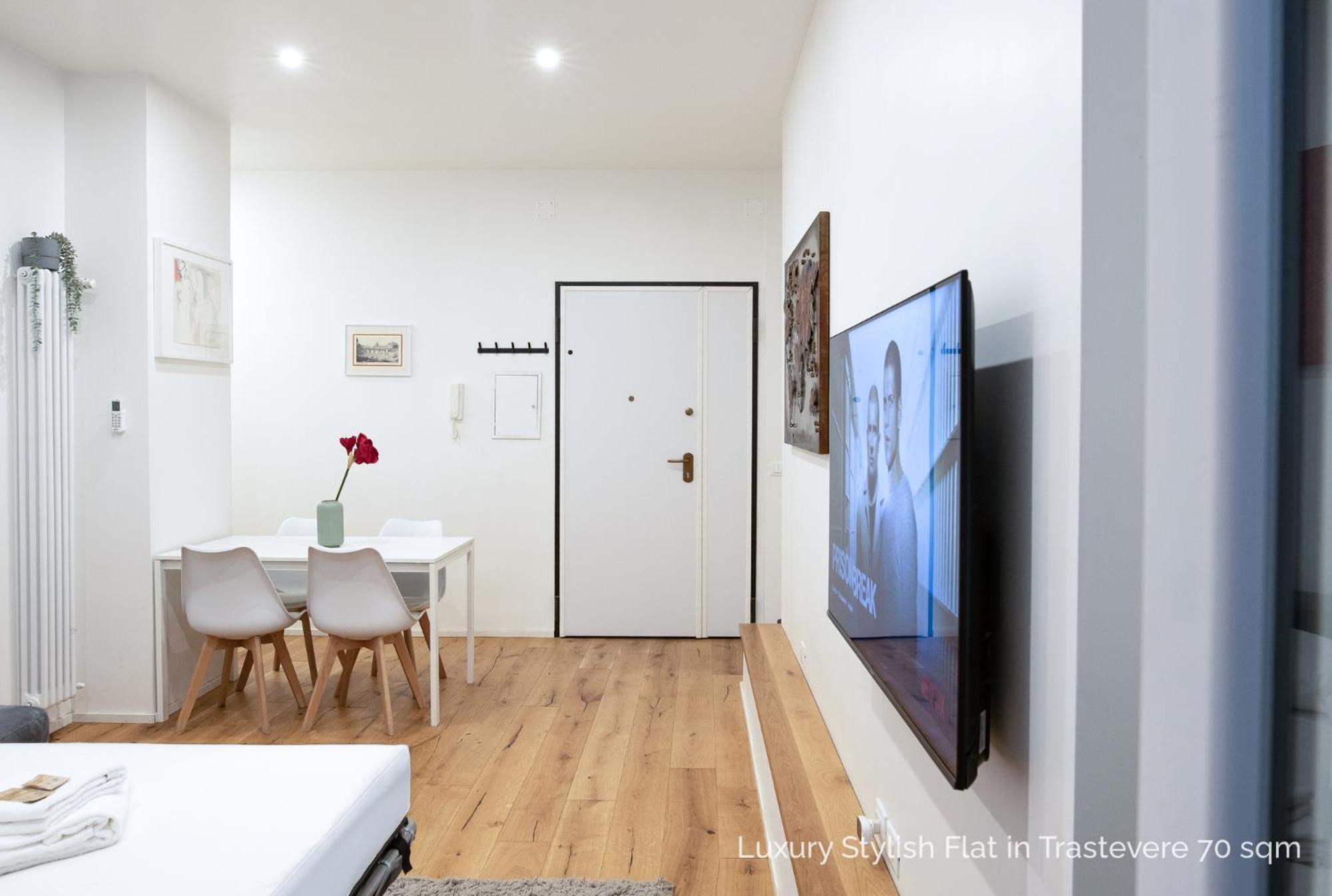 La Dolce Vita - Luxury Stylish Flats In Trastevere 70-90Sqm Rom Exterior foto
