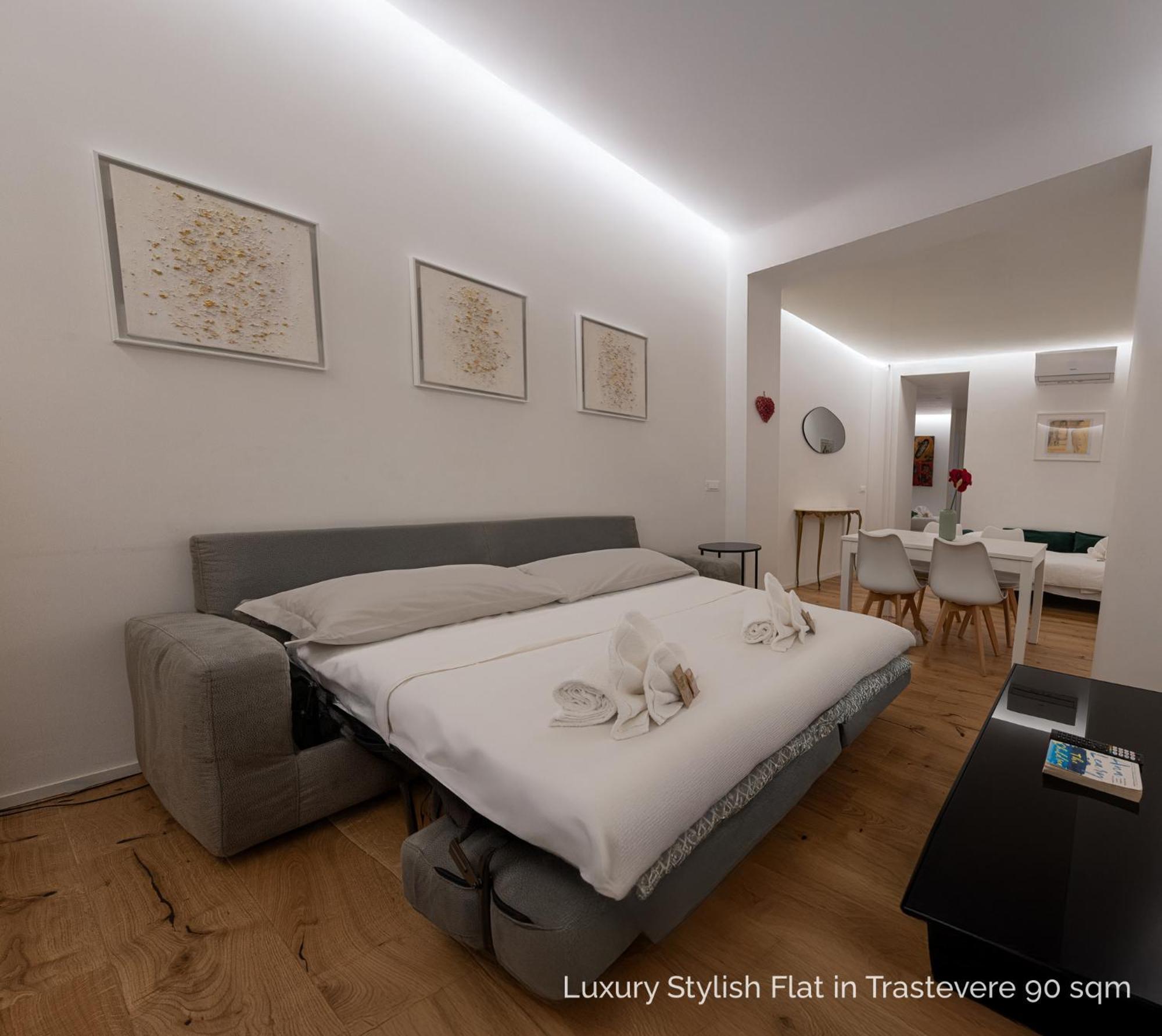 La Dolce Vita - Luxury Stylish Flats In Trastevere 70-90Sqm Rom Exterior foto