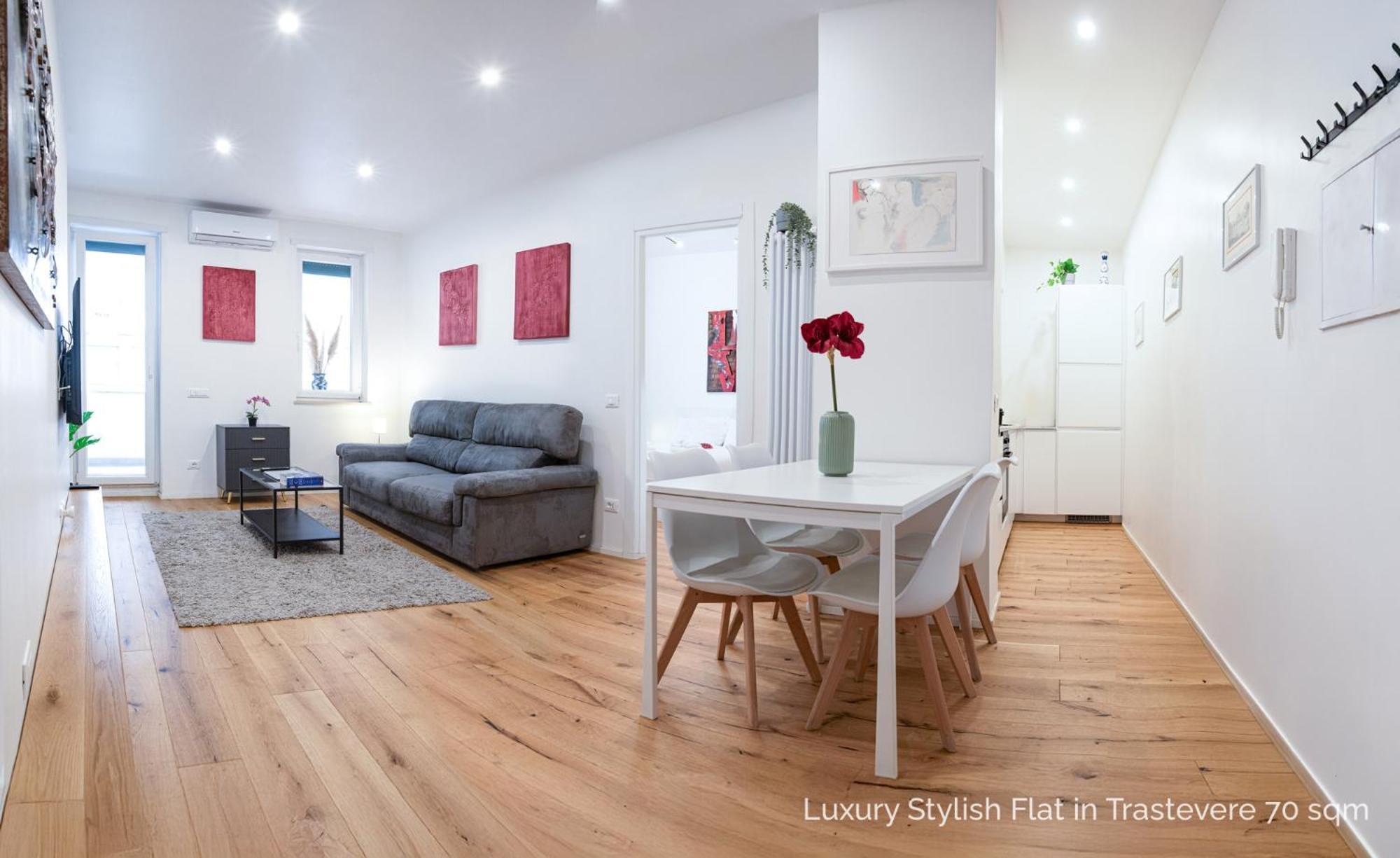 La Dolce Vita - Luxury Stylish Flats In Trastevere 70-90Sqm Rom Exterior foto